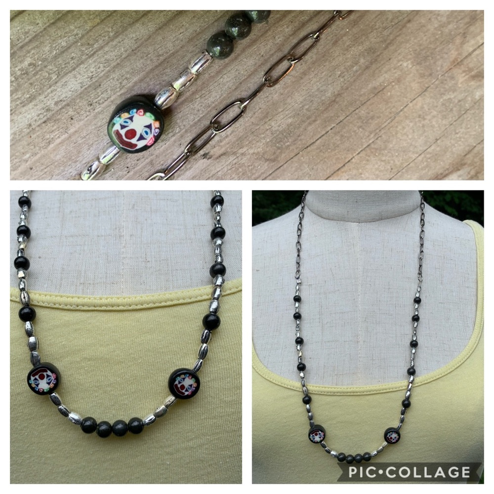 Vintage Bead Necklace OOAK